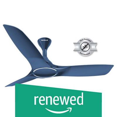 (Renewed) Havells Stealth 1250mm Ceiling Fan (Indigo Blue)
