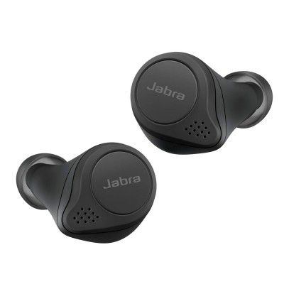 (Renewed) Jabra Elite 75t Bluetooth Truly Wireless In-Ear Earbuds with Charging Case With Mic