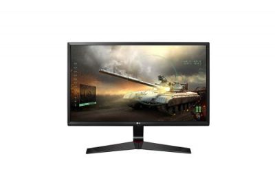 (Renewed) LG 24 inch Gaming Monitor - 1ms, 75Hz,Full HD, IPS Panel with VGA, HDMI, Display Port, Heaphone Ports - 24MP59G (Black)