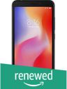 (Renewed) Mi Redmi 6 (Black, 3GB RAM, 64GB Storage)...