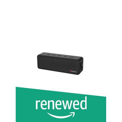 (Renewed) Nakamichi Speck Waterproof Portable Bluetooth Speaker (Black)