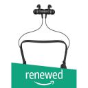(Renewed) Nu Republic Rebop Black Edition-in Ear Bluetooth Neckband with Vibration Notification...