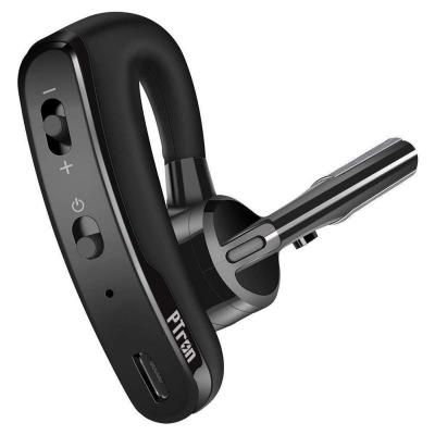 (Renewed) PTron Rover Bluetooth Mono Headset with Mic (Black)