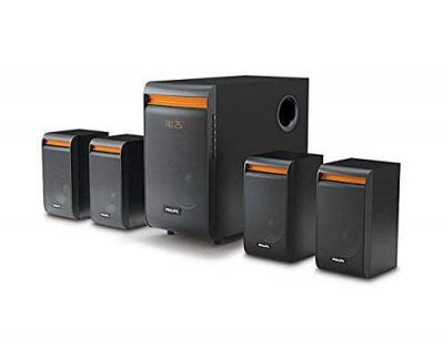 (Renewed) Philips SPA8140B/94 4.1 Channel Multimedia Speaker System