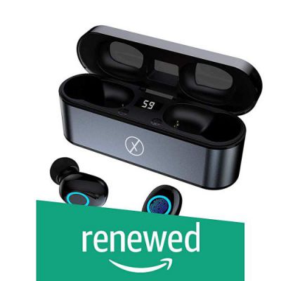 (Renewed) Xmate Gusto Lite in-Ear True Wireless Bluetooth Headphones (TWS) - (Black)