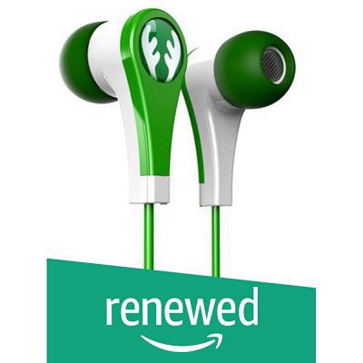 (Renewed) iFrogz IF-ANE-DER Earbuds Specially for Kids (Safe for Ears)- Green