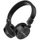Rhythm&Blues A450BT On-Ear Bluetooth Wireless Headphones with Mic (Black)...