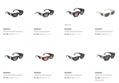 Roadster Women's Sunglasses at @297 | Upto 88% Off