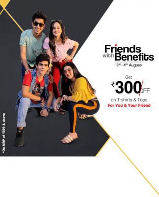 Rs.300 Off on Rs.600 Coupon: Friendship Day Offer
