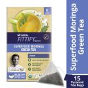Saffola FITTIFY Gourmet Superfood Moringa Green Tea, Jasmine, 15 Sachets, 37.5g...