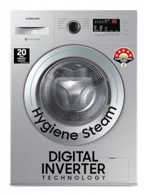[Extra ₹3250 OFF]Samsung 7 kg 5 star Fully-Automatic Front Load Washing Machine (WW70R20GLSS/TL)