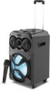 Sansui BassBlast TWS, Karaoke Compatible, Mega Bass, In-built Battery, Disco LED 50 W Bluetooth Party Speaker (Black, 2.0 Channel)...