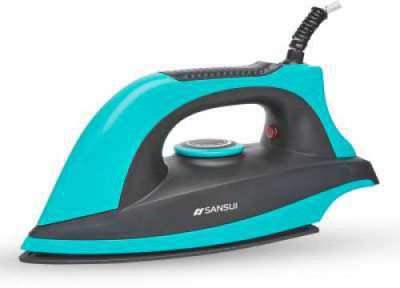 Sansui DI 02 S Light weight 1000 W Dry Iron (Black, Green)