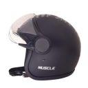 Sepia Muscle Rider Open Face Helmet...