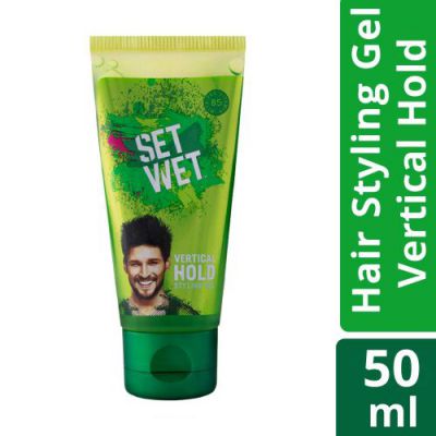 Set Wet Hair Gel Vertical Hold (50ml Tube)