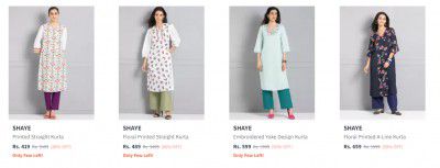 Shaye Women's Kurtas Upto 90% Off