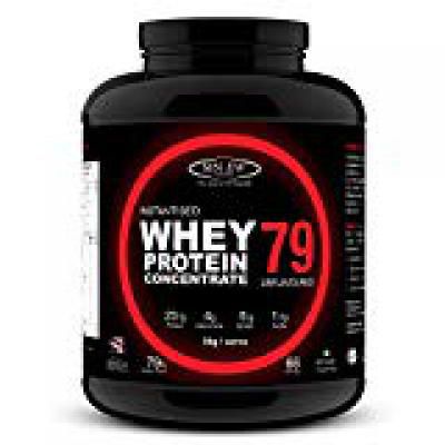 Sinew Nutrition Instantised Whey Protein Concentrate 79%, 2 Kg (Unflavoured)