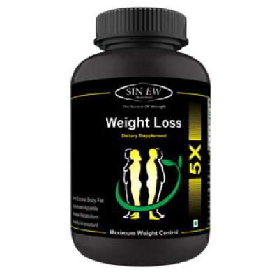 Sinew Nutrition Weight Loss Supplement with Garcinia Cambogia & Green Tea Extract (90 Capsules)