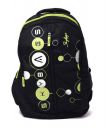 Skybags Polyester Ronan Plus 02 Black Unisex School Bag...