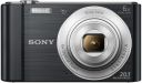 Sony Cybershot DSC-W810/B 20.1MP Digital Camera Memory Card 16GB (Black) + Bag...