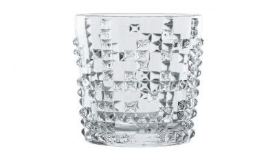 Soogo Impression Glass Rock Glass Set, 310 ml, 2-Pieces, Transparent