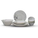 Soogo Opalware Dinner Set, 19-Pieces...