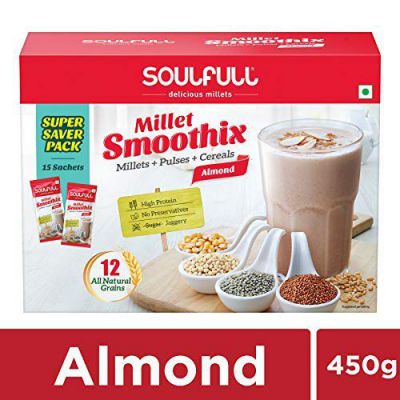 Soulfull High Protein Millet Smoothix (Almond) - 450g