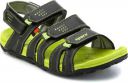 Sparx Men SS-434 Black Green Floater Sandals Men Black Sports Sandals...
