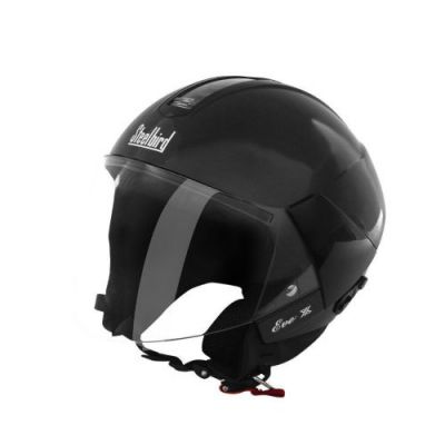 Steelbird SB-33 Eve Dashing Women Helmet Black with plain visor,580 mm