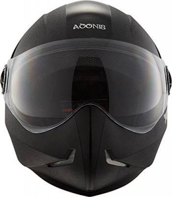 Steelbird SB-50 Adonis Classic Black with Plain Visor