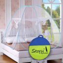Story@Home Polyester Adults Mosquito Net Mosquito Net (Blue)...