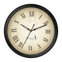 Story@Home Round Shape Wall Clock with Glass for Home/Kitchen/Living Room/Bedroom/Office (Black and Brown)...