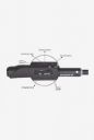 Stuffcool SHSS-BLK Selfie Stick Black...