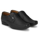 Stylelure Men's Synthetic Leather Black Formal Shoes for Men...