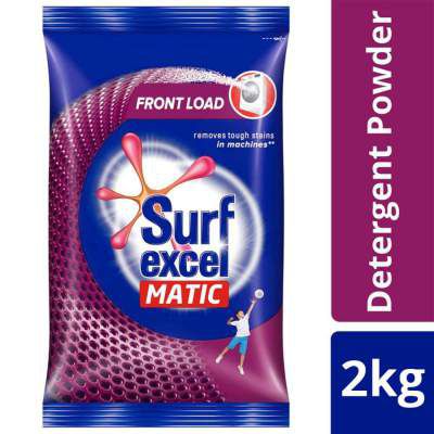 Surf Excel Matic Front Load Detergent Washing Powder, 2Kg