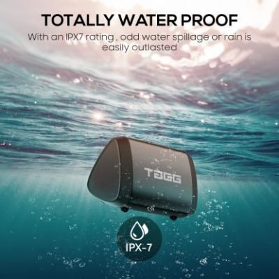 TAGG Sonic Angle Mini IPX7 Water Proof Wireless Portable Bluetooth Speaker