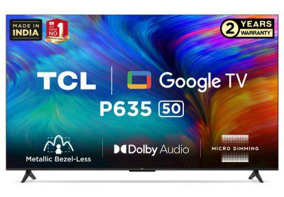 TCL 50" Smart LED Google TV 50P635