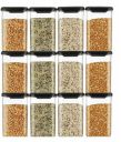 TEX-RO Airtight container for kitchen storage set (6 containers set for kitchen)...