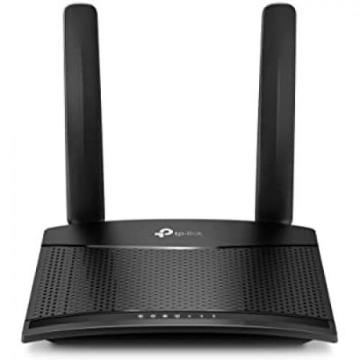 TP-link TL-MR100 300Mbps Wireless N 4G LTE, Wi-Fi N300, Plug and Play, Parental Controls, Guest Network, with Micro SIM Card Slot, WiFi Router