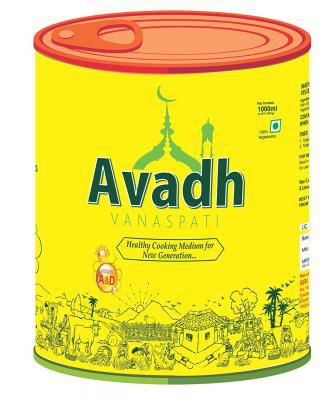 TSR Avadh Vegetable Ghee, 1 L