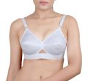 Tanishqa Julia Leena Women's Cotton Rib Cage No Side Belt Bra (White; 36B)...