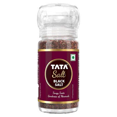 Tata Salt Black Salt, Crusher, 100g