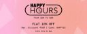 Tatacliq happy Hours: Flat 10% Off Sitewide on APP...