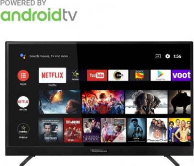 Thomson 138.78cm (55 inch) Ultra HD (4K) LED Smart Android TV with In-built soundbar & Netflix