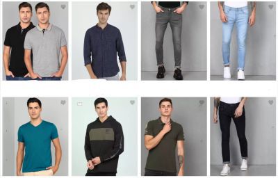Top Brands Men's Clothing at Min 55% Off