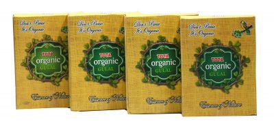 Tota Non-Toxic Organic Holi Colours Gulal Holi Color Powder Pack of 4