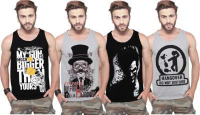 Tripr Men Vest (Pack of 4)