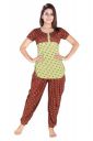Tucute Top and Dhoti Style Bottom Night Suit/Nightdress for Women and Girls...