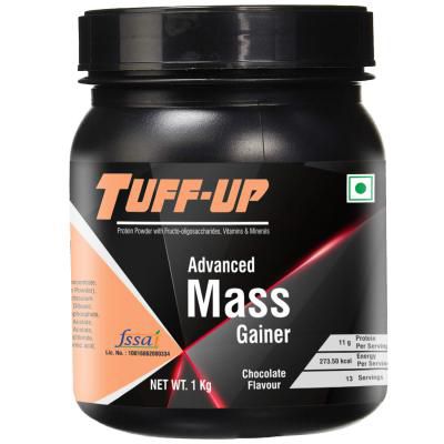 Tuff Up Advanced Mass Gainer - 1 kg/2.2 lbs (Chocolate)