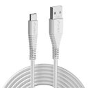 URBN Type-C USB 3.4 Amp | 25W Fast Charging Cable for Smartphone | (5 Feet) - White...